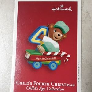 NIB Hallmark Keepsake 4th Christmas